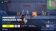 Navigating Fortnite Finishers FFA (Image via Epic Games)